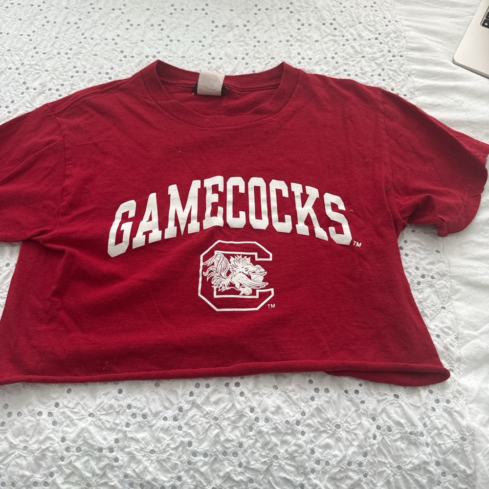 Uofsc gamecocks cropped tshirt size small